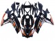 Yamaha YZF R3/R25 Motorrad Verkleidung 2015-2018 - Blau Orange Silber Yamalube