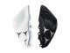Yamaha YZF R3/R25 Motorrad Verkleidung 2015-2018 - Weiss Grun Glanzendes Schwarz