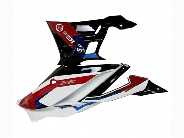 Yamaha YZF R3/R25 Motorrad Verkleidung 2019-2021 - Weiss Blau Rot Glanzendes Schwarz