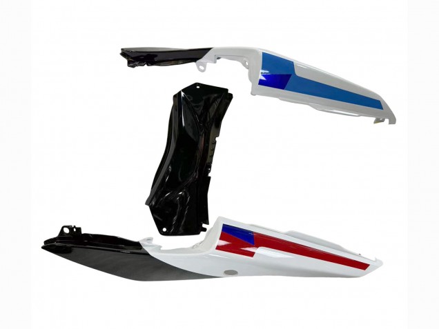 Yamaha YZF R3/R25 Motorrad Verkleidung 2019-2021 - Weiss Blau Rot Glanzendes Schwarz