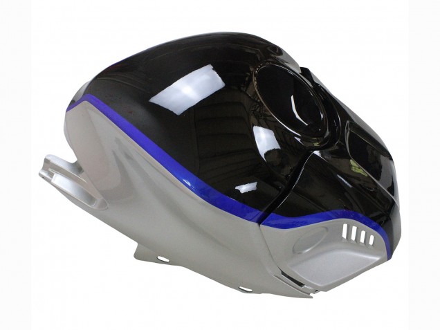 Yamaha YZF R3/R25 Motorrad Verkleidung 2022-2024 - Silber Blau Glanzendes Schwarz