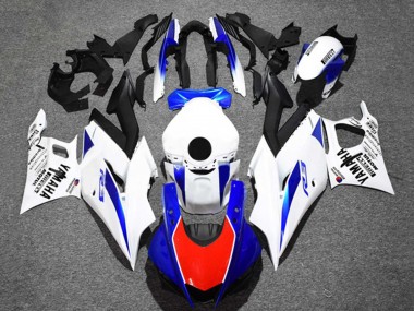 Yamaha YZF R3/R25 Motorrad Verkleidung 2022-2024 - Weiss Blau Rot Schwarz Motul