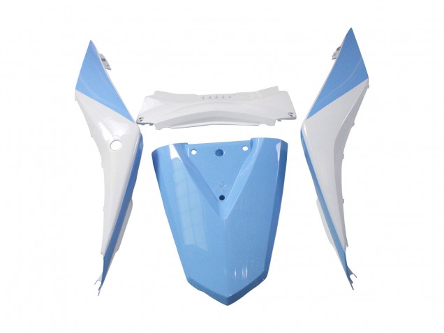 Yamaha YZF R3/R25 Motorrad Verkleidung 2022-2024 - Weiss Hellblau
