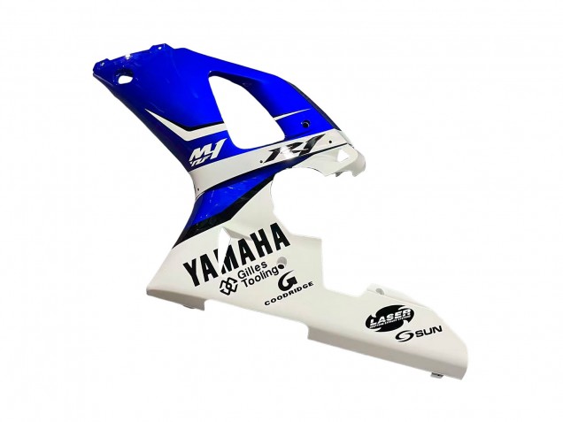 Yamaha YZF 1000 R1 Motorrad Verkleidung 1998-1999 - Weiss Blau Schwarz