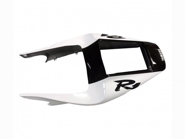 Yamaha YZF 1000 R1 Motorrad Verkleidung 1998-1999 - Weiss Glanzendes Schwarz