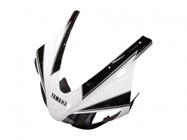 Yamaha YZF 1000 R1 Motorrad Verkleidung 1998-1999 - Weiss Glanzendes Schwarz