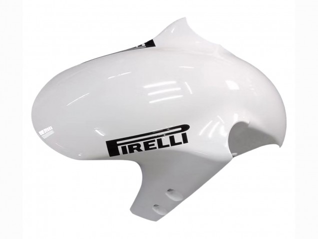 Yamaha YZF 1000 R1 Motorrad Verkleidung 1998-1999 - Weiss Glanzendes Schwarz