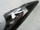 Yamaha YZF 1000 R1 Motorrad Verkleidung 2000-2001 - Glanzendes Schwarz Weiss Aufkleber