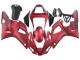 Yamaha YZF 1000 R1 Motorrad Verkleidung 2000-2001 - Matt Rot