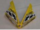 Yamaha YZF 1000 R1 Motorrad Verkleidung 2004-2006 - Gelb Weiss Glanzendes Schwarz