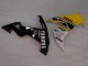Yamaha YZF 1000 R1 Motorrad Verkleidung 2004-2006 - Gelb Weiss Glanzendes Schwarz