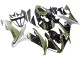 Yamaha YZF 1000 R1 Motorrad Verkleidung 2004-2006 - HellGold Weiss Glanzendes Schwarz