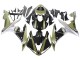 Yamaha YZF 1000 R1 Motorrad Verkleidung 2004-2006 - HellGold Weiss Glanzendes Schwarz