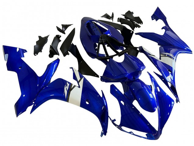 Yamaha YZF 1000 R1 Motorrad Verkleidung 2004-2006 - Blau Weiss