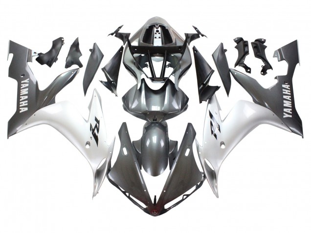 Yamaha YZF 1000 R1 Motorrad Verkleidung 2004-2006 - Silber Grau