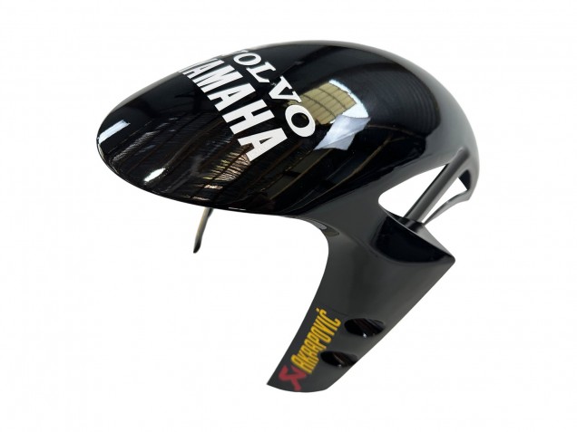 Yamaha YZF 1000 R1 Motorrad Verkleidung 2009-2011 - Glanzendes Schwarz Weiss Rot Volvo Fimer Yamalube 87
