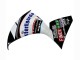 Yamaha YZF 1000 R1 Motorrad Verkleidung 2009-2011 - Glanzendes Schwarz Weiss Rot Volvo Fimer Yamalube 87