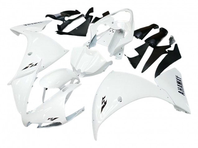Yamaha YZF 1000 R1 Motorrad Verkleidung 2012-2014 - Weiss