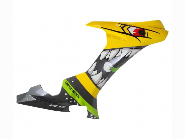 Yamaha YZF 1000 R1 Motorrad Verkleidung 2015-2019 - Gelb Grun Hai