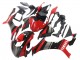 Yamaha YZF 1000 R1 Motorrad Verkleidung 2015-2019 - Rot Schwarz Silber
