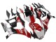 Yamaha YZF 1000 R1 Motorrad Verkleidung 2015-2019 - Weiss Rot Schwarz Milwaukee