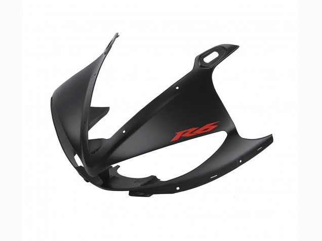 Yamaha YZF R6 Motorrad Verkleidung 2003-2004 - Matt Schwarz