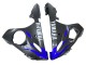 Yamaha YZF R6 Motorrad Verkleidung 2003-2004 - Blau Glanzendes Schwarz