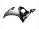 Yamaha YZF R6 Motorrad Verkleidung 2003-2004 - Glanzendes Schwarz Matt Schwarz Weiss Aufkleber