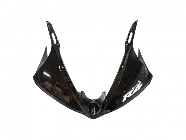 Yamaha YZF R6 Motorrad Verkleidung 2003-2004 - Glanzendes Schwarz Matt Schwarz Weiss Aufkleber