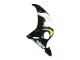Yamaha YZF R6 Motorrad Verkleidung 2003-2004 - Gelb Rot Glanzendes Schwarz 46