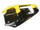 Yamaha YZF R6 Motorrad Verkleidung 2003-2004 - Gelb Rot Glanzendes Schwarz 46