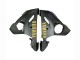 Yamaha YZF R6 Motorrad Verkleidung 2003-2004 - Matt Grau Matt Schwarz Gold Aufkleber