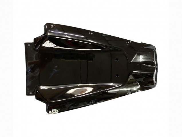 Yamaha YZF R6 Motorrad Verkleidung 2003-2004 - Glanzendes Schwarz Matt Schwarz Gold Aufkleber