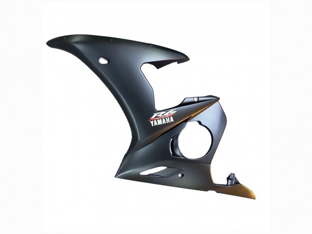 Yamaha YZF R6 Motorrad Verkleidung 2003-2004 - Blau Matt Schwarz