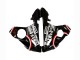 Yamaha YZF R6 Motorrad Verkleidung 2003-2004 - Glanzendes Schwarz Rot Weiss Lucky Strike Motul