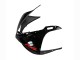 Yamaha YZF R6S Motorrad Verkleidung 2006-2009 - Glanzendes Schwarz Rot