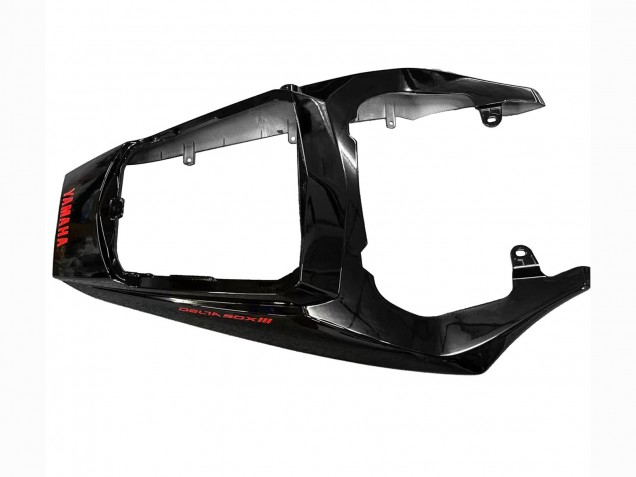 Yamaha YZF R6S Motorrad Verkleidung 2006-2009 - Glanzendes Schwarz Rot