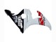 Yamaha YZF R6 Motorrad Verkleidung 2003-2004 - Weiss Rot Glanzendes Schwarz Motul