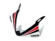 Yamaha YZF R6 Motorrad Verkleidung 2003-2004 - Weiss Rot Glanzendes Schwarz Motul