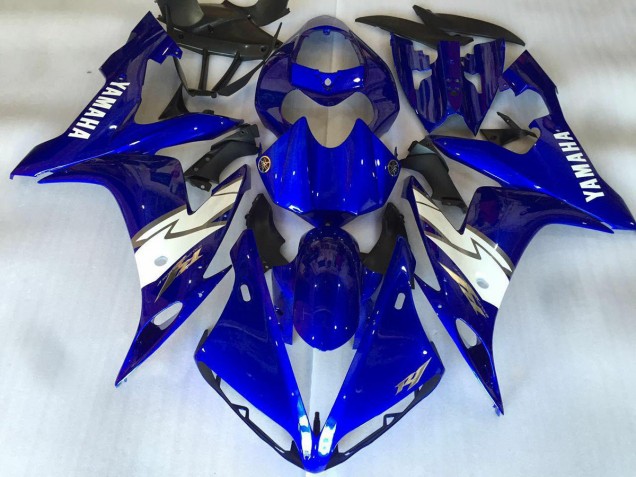 Yamaha YZF R1 Motorrad Verkleidung 2004-2006 - Blau Weiss
