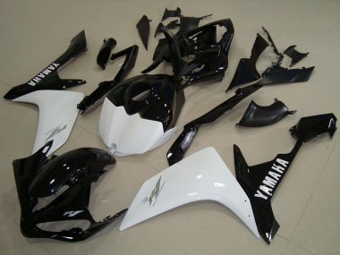 Yamaha YZF R1 Motorrad Verkleidung 2007-2008 - Weiss Schwarz