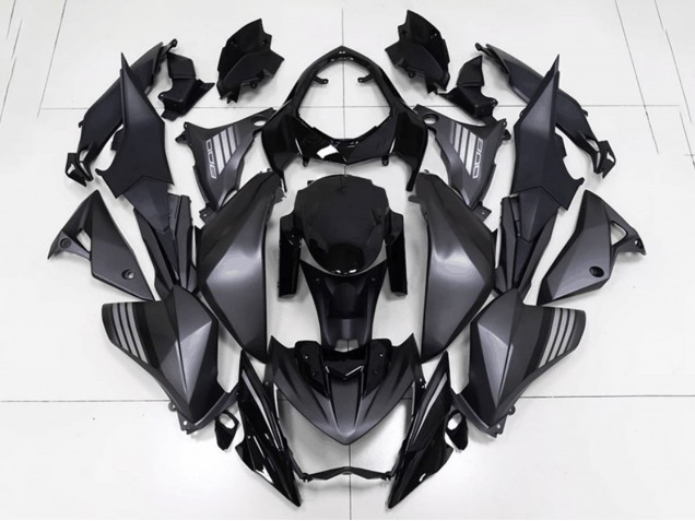 Kawasaki Z800 Motorrad Verkleidung 2013-2018 - Matt Schwarz