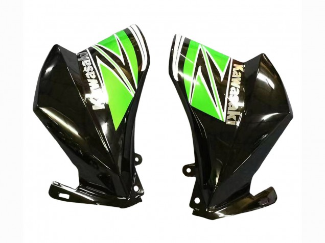 Kawasaki Z800 Motorrad Verkleidung 2013-2018 - Grun Glanzendes Schwarz