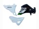 Kawasaki Z800 Motorrad Verkleidung 2013-2018 - Weiss Glanzendes Schwarz Grun