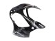 Kawasaki ZX12R Motorrad Verkleidung 2000-2001 - Glanzendes Schwarz Weiss Elf Schnee