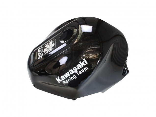 Kawasaki ZX12R Motorrad Verkleidung 2000-2001 - Glanzendes Schwarz Weiss Elf Schnee