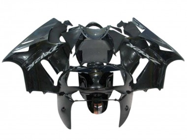 Kawasaki ZX12R Motorrad Verkleidung Kit 2000-2001 - Glanzendes Schwarz