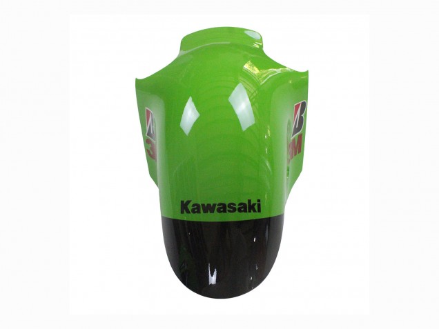 Kawasaki ZX12R Motorrad Verkleidung 2002-2006 - Grun Glanzendes Schwarz Elf Touch4 Monster