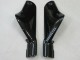 Kawasaki ZX9R Motorrad Verkleidung 2000-2001 - Glanzendes Schwarz Weiss West