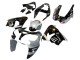 Kawasaki ZX9R Motorrad Verkleidung 2002-2003 - Silber Glanzendes Schwarz Monster Elf